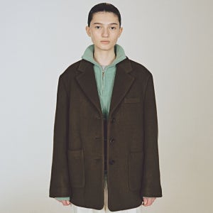 [시엔느] Sentier Wool Jacket (Dark Brown)