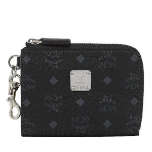 MCM 아렌 비세토스 카드 케이스 Sml Bk 블랙 여성 A0803870
