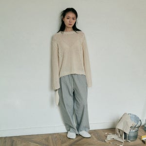 [모노크롬] woody knit pullover (2color)