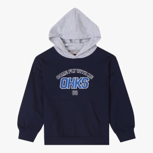 [오후]자수 패치 후드 스웻셔츠 OHMH25201