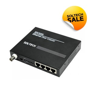 솔텍 (단독특가) 솔텍 SFC320S EOC 동축전송 이더넷 스위칭허브 스위칭허브