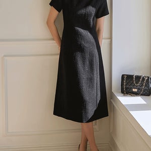 M. 로시 스퀘어 트위드 원피스 (2col)[드레스D1226P01]