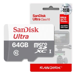 샌디스크 Ultra microSDXC UHS-I Card 64GB (QUNR) (Class10)