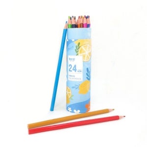 신학기 색연필 세트 지워지는 채점 24색 초중고 입학 개학 준비물