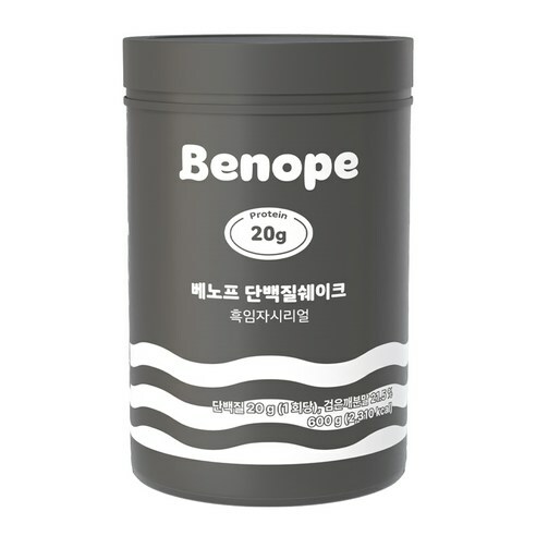 베노프 단백질 쉐이크 흑임자시리얼 제품 이미지