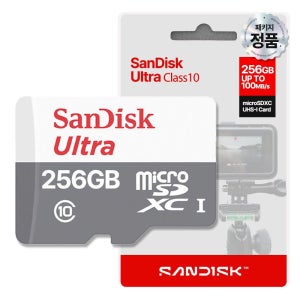 샌디스크 Ultra microSDXC UHS-I Card 256GB (QUNR) (Class10)