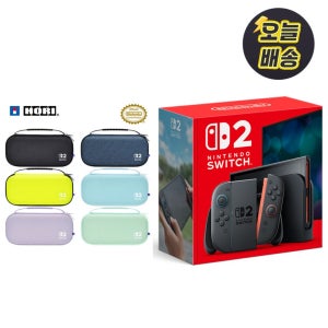 닌텐도 스위치2 게임기 본체 단품 마리오 카트 월드 세트+호리 슬림 하드 케이스+필름