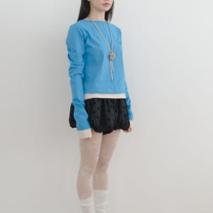 [씨씨] 도트 벌룬 팬츠, 블랙 Dot Ballon Pants, Black