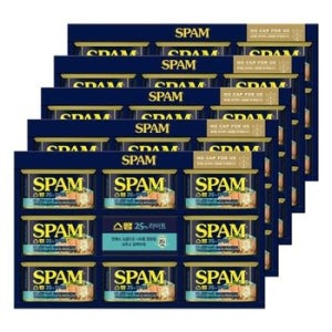 CJ 스팸 라이트 12호 선물세트 5개 +쇼핑백