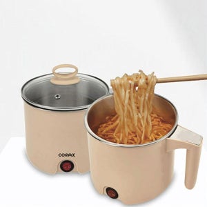 [쓰리엠상사] 미니 전기 멀티포트 1L 무선 라면 전기냄비 간편조리용 멀티쿠커_58958466