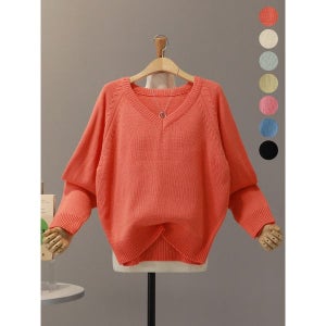 [모노시크] 어나더 데일리 V넥 7Color 니트_MNKT300