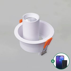 LED IOT 원통 COB 매입등 10W 타공75mm / IOT매입등 스마트조명 어플조작