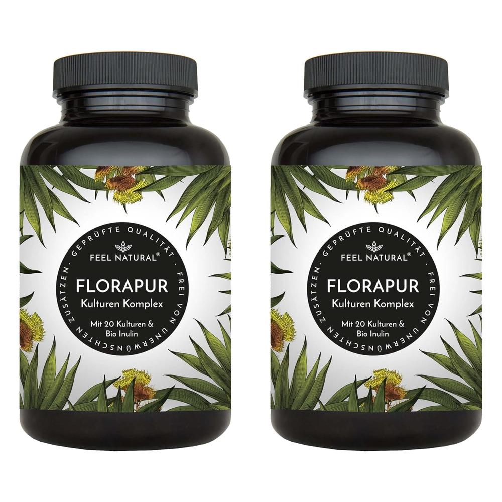 필네츄럴 feel natural Florapur 플로라푸르 180캡슐 2병