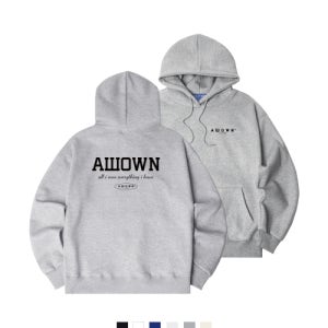 [올라온] ALLIOWN I HAVE 오버핏 기모 후드 (SOH4-A8S09) 5019066794
