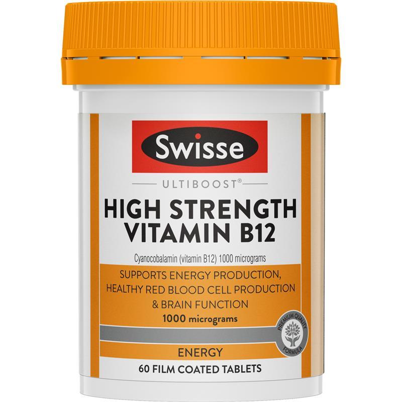 Swisse <b>스위스 비타민 B12</b> 60타블렛 2개