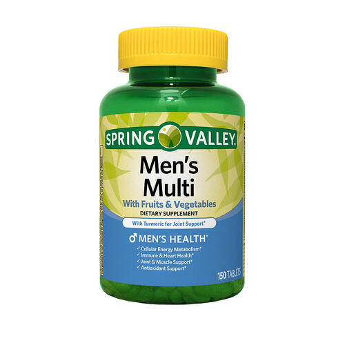<b>스프링밸리</b> 남성 멀티비타민 150정 2개