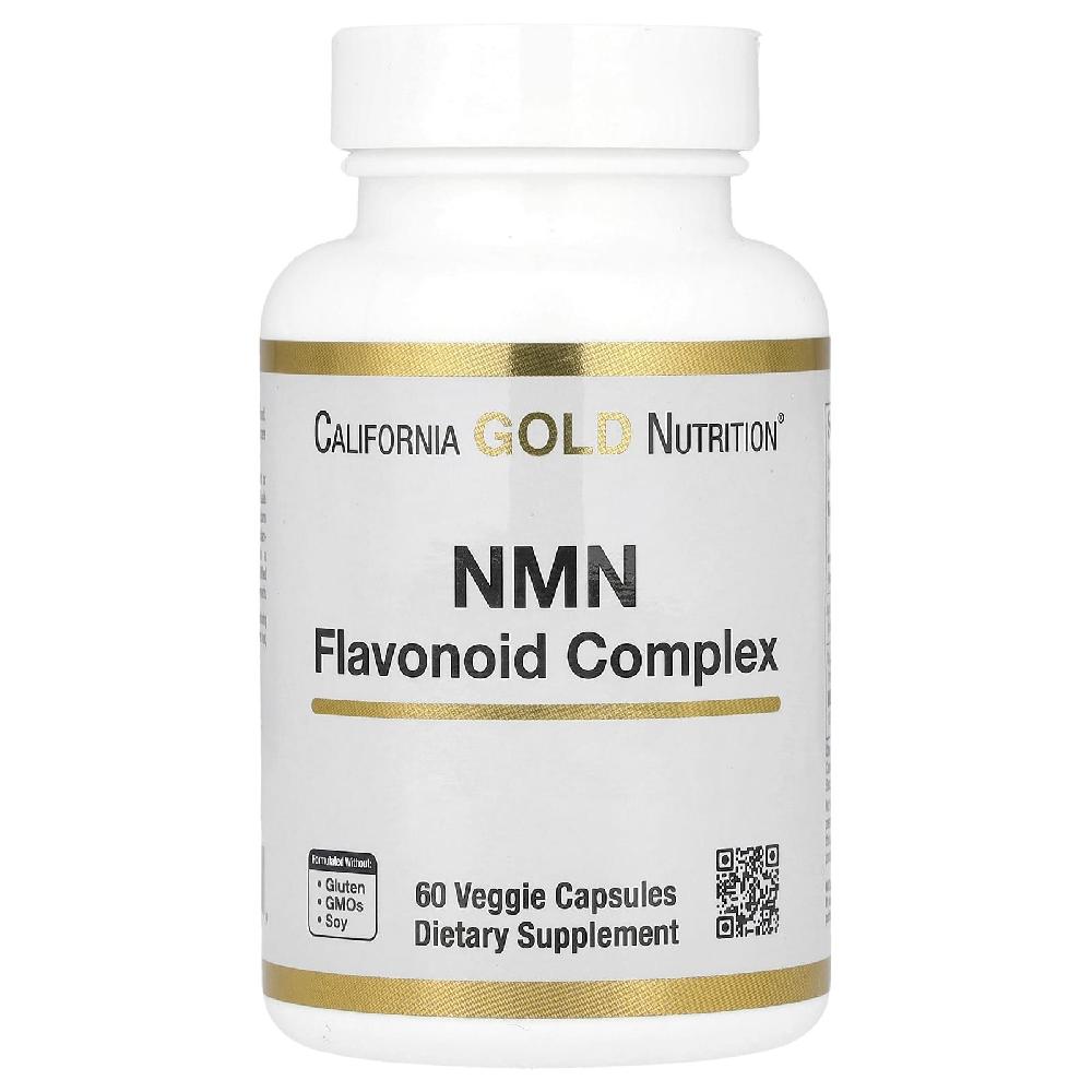 캘리포니아 골드 뉴트리션 NMN 플라보노이드 베지 캡슐 60정