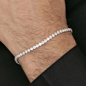 [롯데백화점][마션틴트(잡화)](루카바라) LUCA BARRA 이태리 크리스탈 팔찌 BA1362