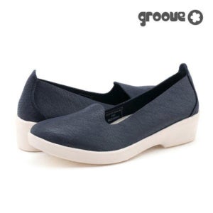 그루브 [롯데백화점]ACE 여성 슬립온 네이비 G0308015MA-W 4CM