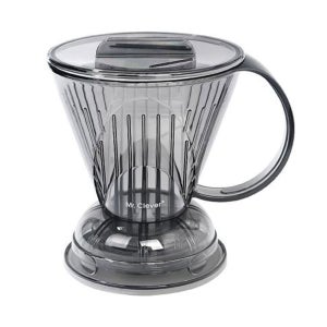 친절한탄씨 미스터 클레버 커피 드리퍼 그레이 530ml 3~4인용 침출식드리퍼 핸드드립드리퍼