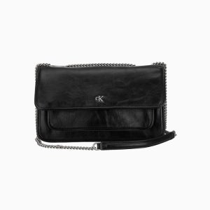 캘빈클라인 [롯데백화점] 진](4K3084G-UB1)여성 CKJ 유틸리티 메탈 로고 E/W 플랩 백