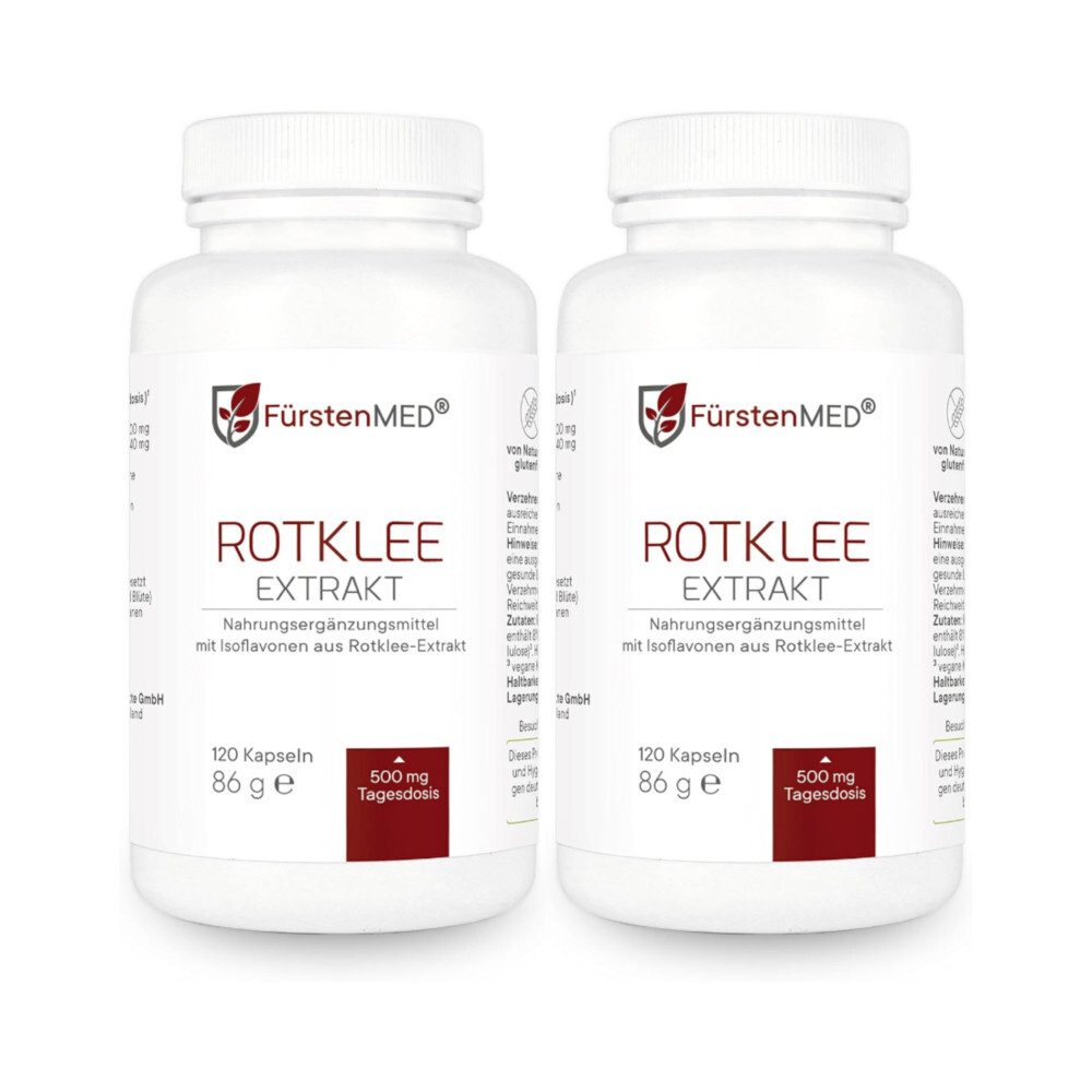 FurstenMed <b>레드클로버 추출물</b> 캡슐 120정 x 2