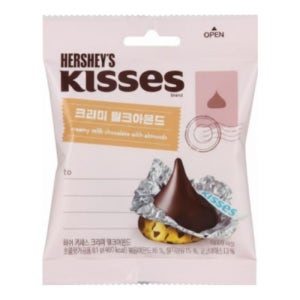 허쉬 키세스 밀크 아몬드 52g