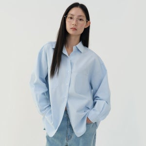 [타버트] Notion Oxford Shirt - Sky Blue