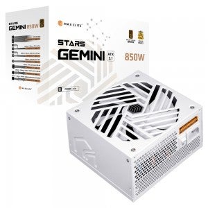 맥스엘리트 STARS GEMINI 850W 80PLUS브론즈 ATX3.1 화이트