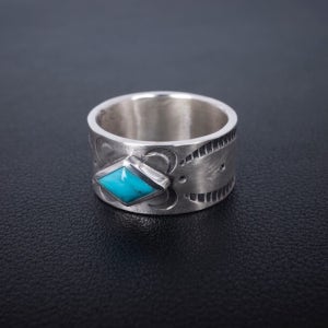 [조실버] 조실버 네이티브아메리칸 반지(터키석) Type.1 Native american Ring(Turquoise) Type.1