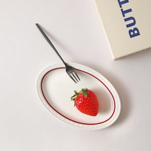 [시라쿠스] 쉐난고 카디날 타원접시16cm 1p