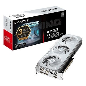 [온누리상품] 그래픽카드 GIGABYTE 라데온 RX 9060 XT Gaming OC ICE D6 16GB
