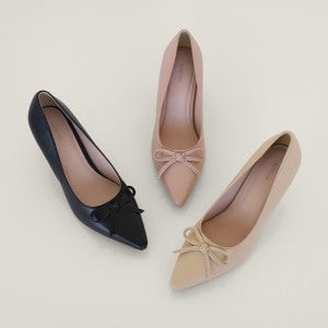 발편한 여성구두 엘칸토 인텐스 피치리본 펌프스