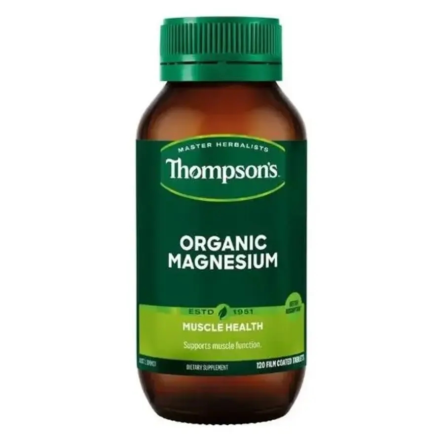 Thompson’s Organic Magnesium <b>톰슨 마그네슘</b> 120정 1팩