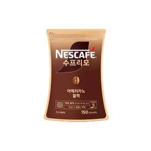 네스카페 수프리모 아메리카노 파우치 (150G)