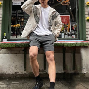 (XL-4XL)홀터스 바람막이[MBL,빅사이즈,이중지퍼,밑단스트링,안감메쉬]