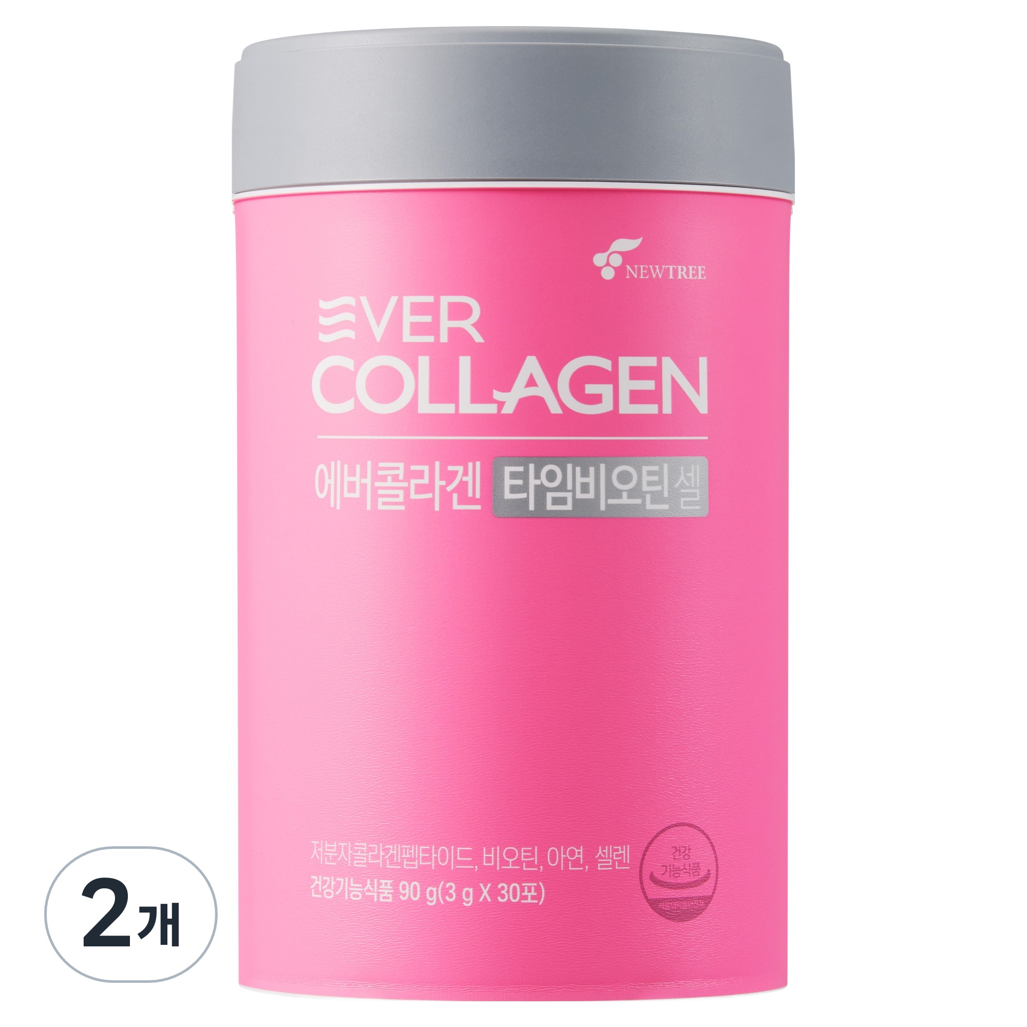 에버콜라겐 타임비오틴 셀 30포, 2개
