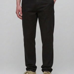 행텐 치노 테이퍼드 팬츠_블랙