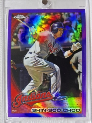2010 TOPPS CHROME 탑스 크롬 추신수 599장 한정 리프렉터 MLB 메이저리그 야구 카드 ★