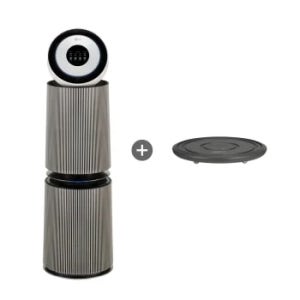 LG 퓨리케어 AI 오브제컬렉션 360˚ 공기청정기 (M 필터) + 무빙휠 세트 AS355NSNAM