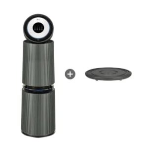 LG 퓨리케어 AI 오브제컬렉션 360˚ 공기청정기 (M 필터) + 무빙휠 세트 AS355NGNAM