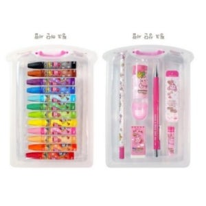 (옵션 혼합)입학선물 신학기 단체주문 초등문구세트 학용품선물세트 서랍문구 핑크 48개