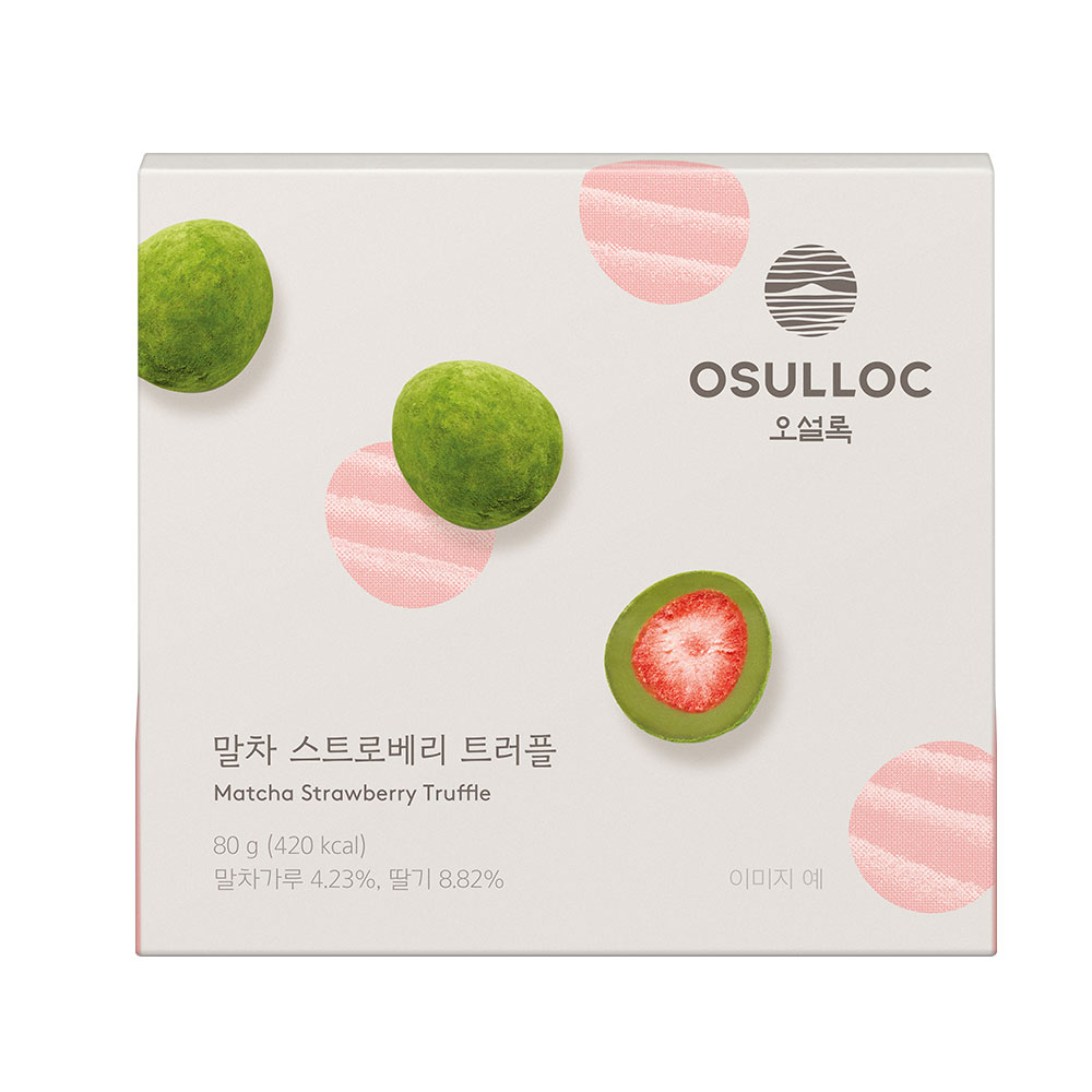 말차 스트로베리 트러플 제품 이미지