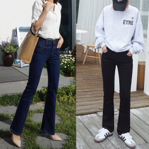 [0952]★부동의 1위 ★정말 날씬해져요상품평만족 둘러보세요 고객만족1위47,000장 돌파(26~36)보정핏 진청 세미부츠컷0952