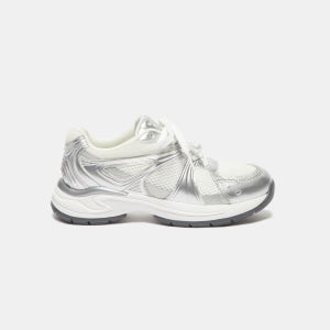 [슈콤마보니]Pattern sneakers (white) 화이트 DG4DS26025WHT