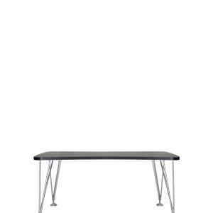[해외] Kartell Max Desk 8467647824217 | Color: SLATE/CHROME / Structure: 160x80 cm