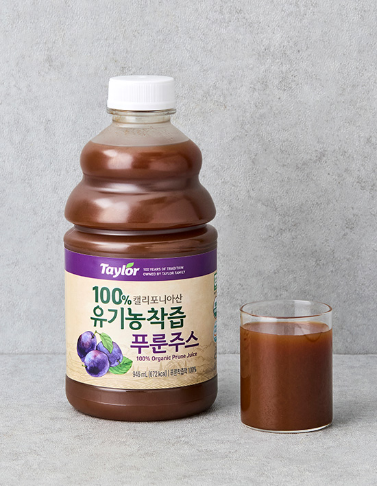 유기농 푸룬 착즙주스 제품 이미지
