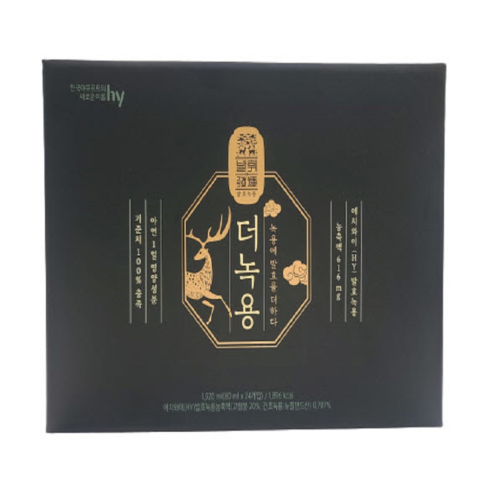 한국야쿠르트 더녹용 80ml x 24개입, 1개