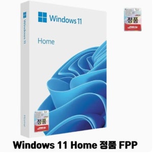 마이크로소프트 윈도우 11 홈 FPP(Windows 11 Home FPP) 처음사용자용 한글 USB 패키지