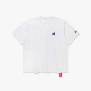 MLB 뉴욕 양키스 팀 플래그 티셔츠 화이트